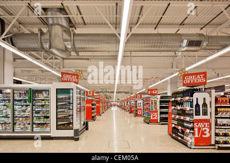 Sainsburys Superstore in Ashford Bybrook Stockfoto