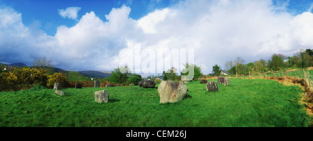 Stone Circle, Kenmare, Co. Kerry, Irland Stockfoto