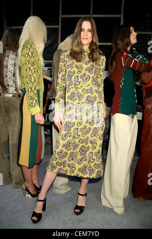 Chloe Backstage Paris bereit, Herbst Winter 2011 2012 tragen Stockfoto