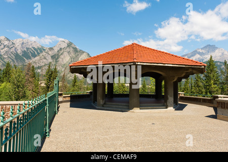 Höhle und Basin National Historic Site, Banff, Alberta, Kanada. Stockfoto