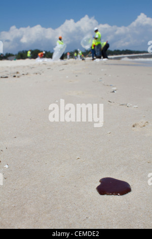 Deepwater Horizon Oil Spill, BP, Golf von Mexiko, Macondo Blowout Stockfoto