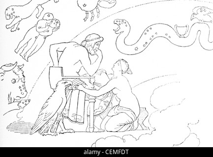 In Buch fragt ich der Ilias, dem Meer Nymphe Thetis Jupiter (Zeus bei den Griechen) um das Leben ihres Sohnes Achilles retten.