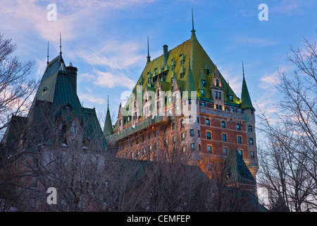 Chateau Frontenac Hotel, Quebec City, Kanada Stockfoto