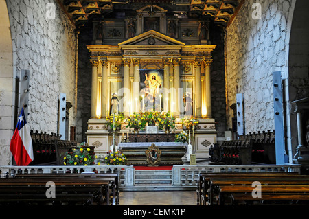 Kirche San Francisco / Santiago de Chile Stockfoto