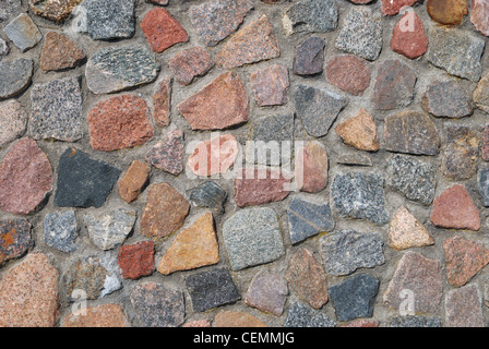Steinmauer Oberflächenstruktur Stockfoto