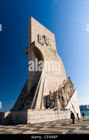 Padrão Dos Descobrimentos (Denkmal der Entdeckungen), Lissabon, Portugal. Stockfoto