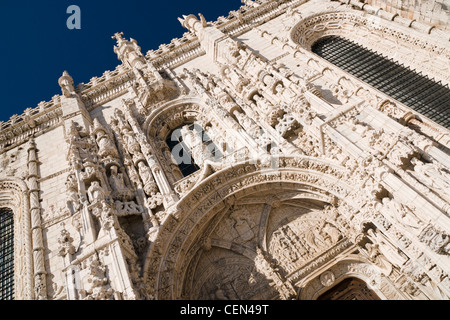Jerónimos Kloster, Belém, Lissabon, Portugal. Stockfoto