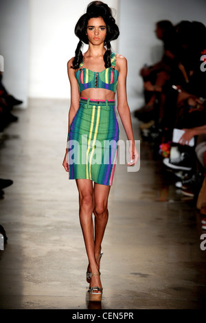 Jeremy Scott New York bereit zum WearSpringSummer 2012 Stockfoto