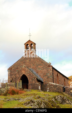 Die Pfarrkirche von St.James, Buttermere, Lake District, Cumbria, England Stockfoto