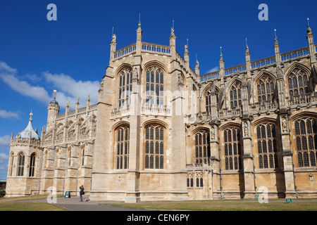 England, Berkshire, Windsor, Windsor Castle, St. Georg Kapelle Stockfoto