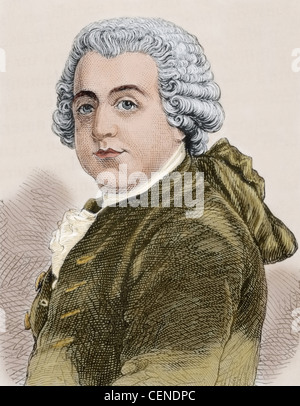 John Adams (1735-1826). Amerikanischen Gründervater, Jurist, Staatsmann, Diplomat und politischer Theoretiker. Zweiter Präsident der USA. Stockfoto