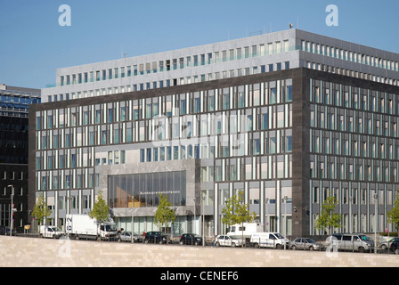 Haus der Bundespressekonferenz am Schiffbauerdamm in Berlin. Stockfoto