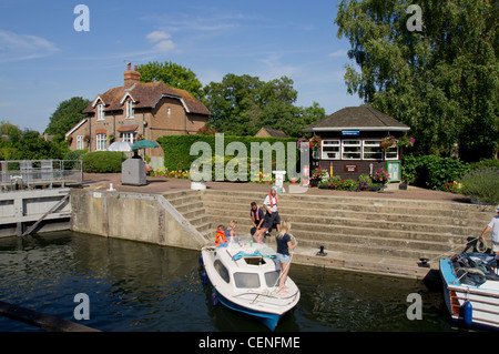 Großbritannien, England, Old Windsor Schloß Stockfoto