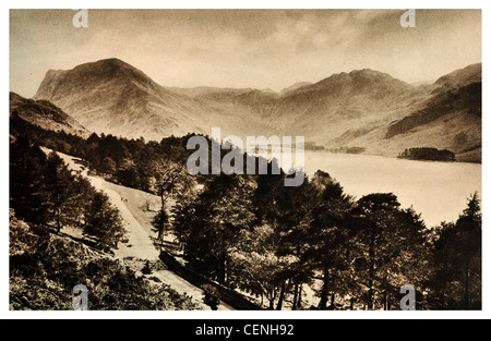 Buttermere See Cumbria England englischen Lake District North West UK Stockfoto