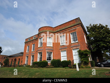 Goring Hall in Bodium Avenue Goring, ehemalige Wohnhaus der Familie der Königin-Mutter und jetzt einen BMI-Privatklinik Stockfoto