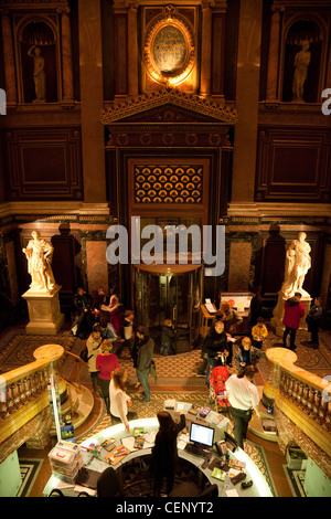 Der reich verzierte Eingangshalle, das Fitzwilliam Museum, Cambridge UK Stockfoto