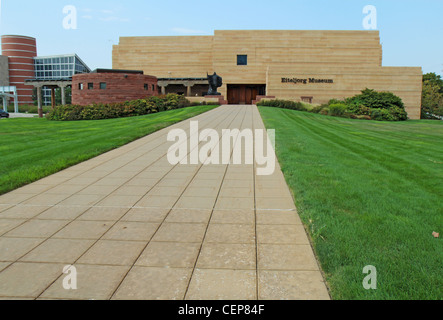 Außenansicht des Eiteljorg Museum der amerikanischen Indianer und westlicher Kunst in Indianapolis, Indiana Stockfoto