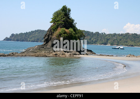 Strand im Manuel Antonio Nationalpark, Costa Rica Stockfoto