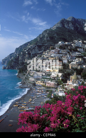 Positano, Amalfi Küste, Italien Stockfoto