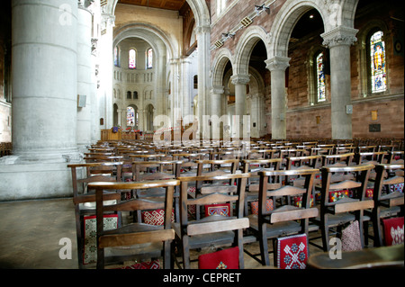 Innenansicht der großen Kathedrale von Belfast. Stockfoto