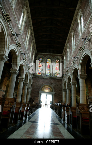 Innenansicht der großen Kathedrale von Belfast. Stockfoto