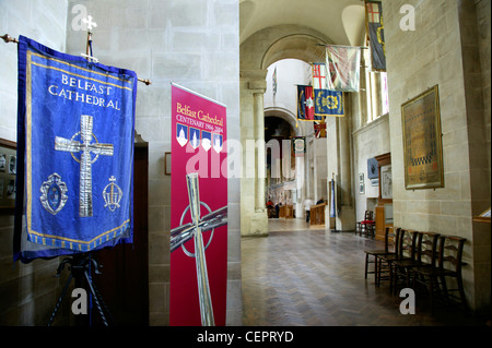 Innenansicht der großen Kathedrale von Belfast. Stockfoto