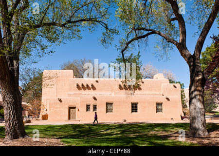 Alumni Memorial Chapel, UNM, Albuquerque Stockfoto