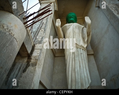 Buddha-Statue in Thailand, Buddha im Bau am Big Buddha Tempel in Phuket Stockfoto