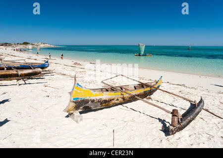 Die Fischerei Dorf Tsifota, südwestlichen Madagaskar Stockfoto