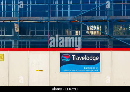 Entwicklung einer neuen Travelodge in Bromley, Kent. Stockfoto