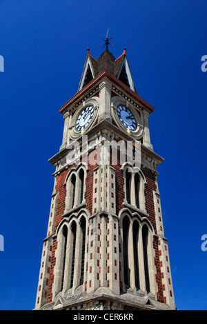 Der Uhrturm von Queen Victoria Memorial in Newmarket in Suffolk, England, UK Stockfoto