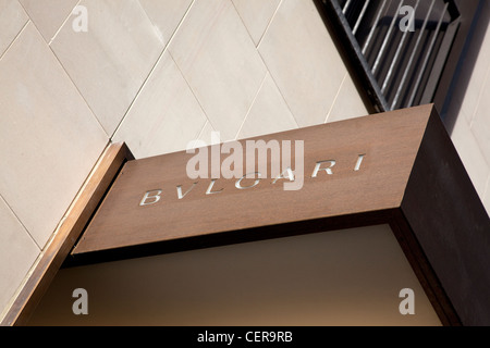 Neue Bulgari-Hotel in Knightsbridge, London Stockfoto