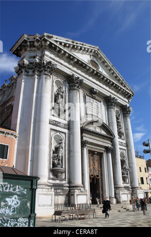 Chiesa dei Gesuati o Santa Maria del Rosario, St Mary der Rosenkranz, Zattere, Venedig, Veneto, Italien, Adria, Europa Stockfoto