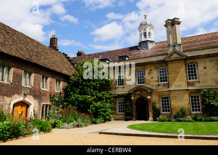 Trinity Hall, gegründet im Jahre 1350, das fünfte älteste erhaltene College der Universität Cambridge. Stockfoto