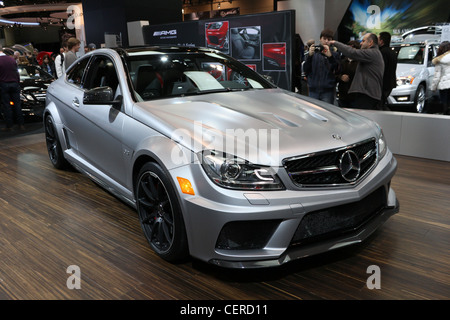 Mercedes-Benz-Luxus-Sportlimousine Stockfoto