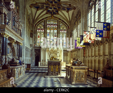 Beauchamp Kapelle in St. Marien-Pfarrkirche. Stockfoto