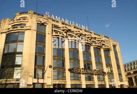 La Samaritaine, großes Kaufhaus, ersten Arrondissement, an den Ufern des Flusses Seine, Paris, Île-de-France, Frankreich Stockfoto