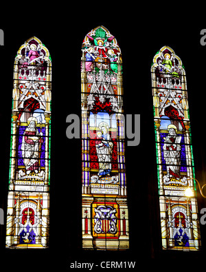 Marienkirche in Shrewsbury. (18) Bilder in Fotografen Bibliothek Aspekte dieses feine englische Kirche. Stockfoto