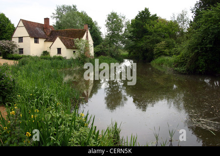 Willie Lotts Hütte wie in "Der Heuwagen", Gemälde von John Constable enthalten Stockfoto