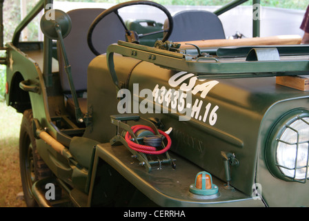 Willys MB USA Militärjeep (43435 - H.16) Stockfoto