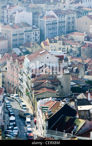 Miradouro Nossa Senhora Do Monte, Lissabon, Portugal Stockfoto
