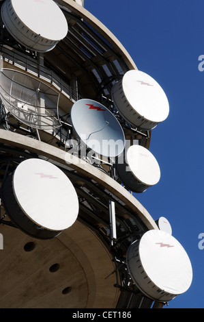 Black Mountain Tower (aka Telstra Tower) in Canberra, Australien Stockfoto