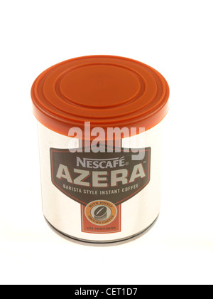 Dose Azera fein gemahlener Kaffee Stockfoto