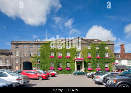 Das Angel Hotel in Bury St Edmunds, Suffolk Stockfoto