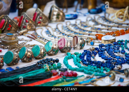 Souvenirs in einem Markt in Islamabad, Pakistan Stockfoto