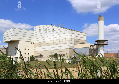 Anlage zur Aufbereitung von Müll und Industrieabfälle Stockfoto