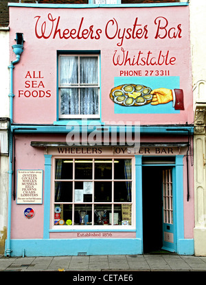 Wheelers Oyster Bar, weltweit berühmt für seine Meeresfrüchte. Stockfoto