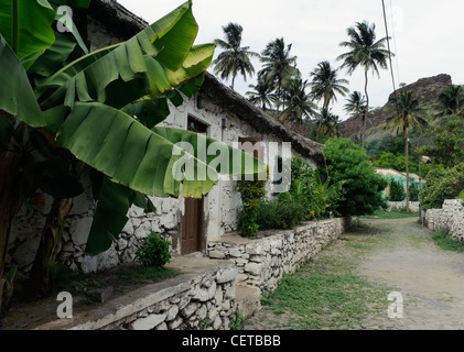 Rua Banana in Cidade Velha, Santiago, Kapverdische Inseln, Afrika, UNESCO-Welterbe Stockfoto