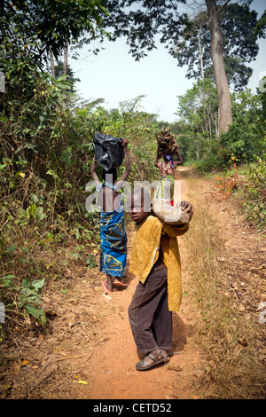 Duekoué Republik Côte d ' Ivoire Côte d ' Ivoire Stockfoto