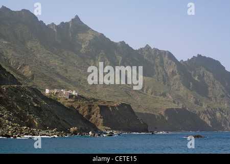 Spanien Kanaren Teneriffa, Anaga-Gebirge, Roque de Las Bodegas Stockfoto